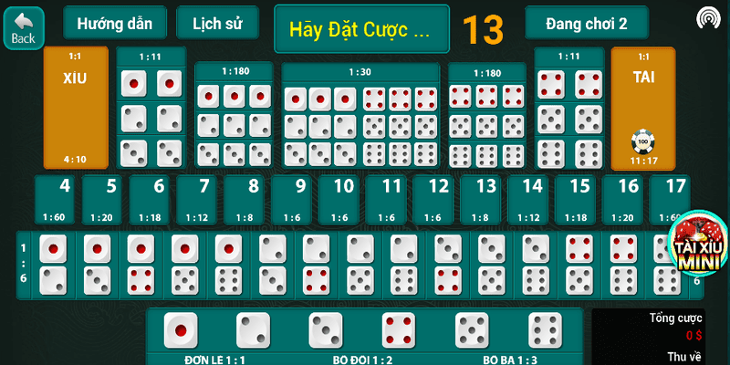 Các cửa cược khác